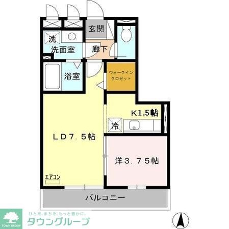 インペリアルN・Yの物件間取画像